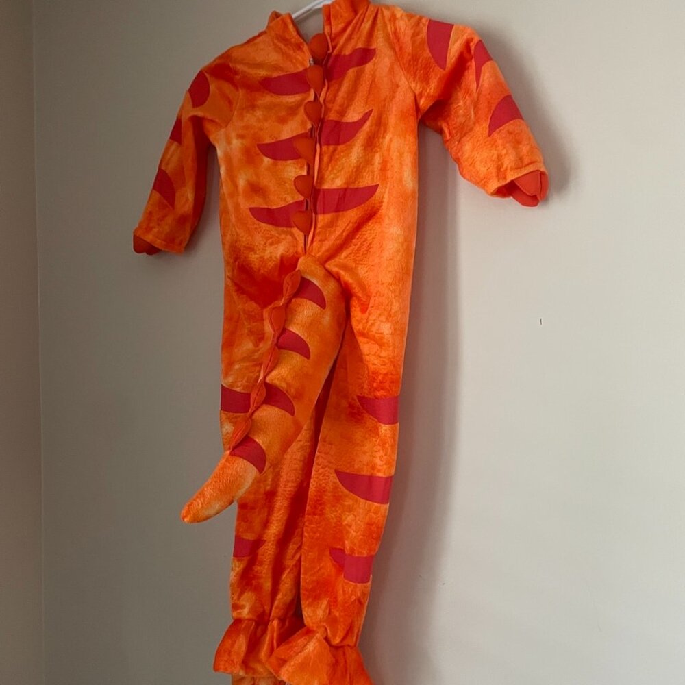 Baby T-Rex Dinosaur Costume – Orange